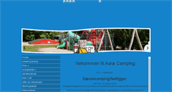Desktop Screenshot of aaro-camping.dk